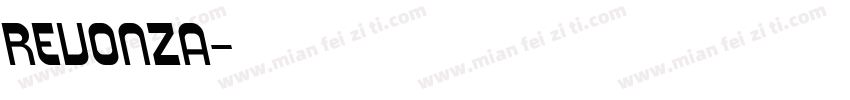 REVONZA字体转换