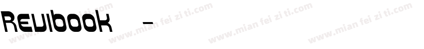 Revibook复书字体转换