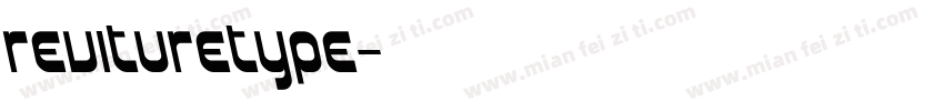 revituretype字体转换