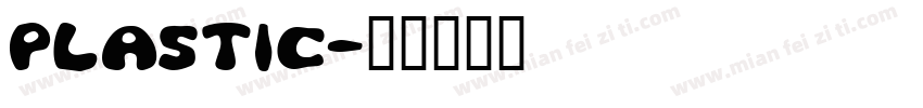 Plastic字体转换