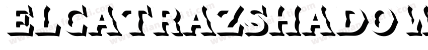 ElcatrazShadow-6Ya9v字体转换