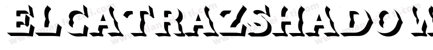 ElcatrazShadow-6Ya9v字体转换