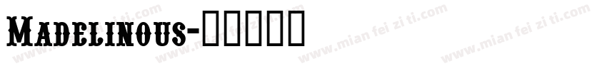 Madelinous字体转换