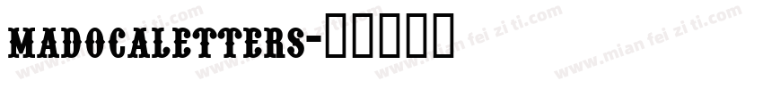madocaletters字体转换