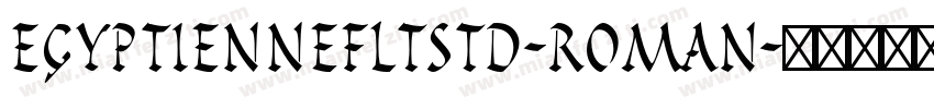 EgyptienneFLTStd-Roman字体转换