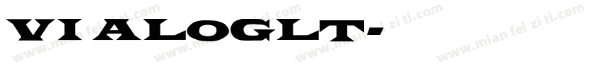 vialoglt字体转换