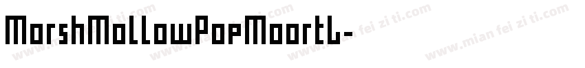 MorshMollowPopMoortL字体转换