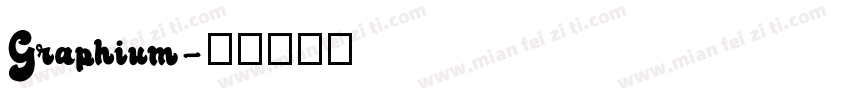 Graphium字体转换