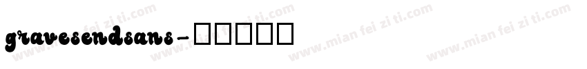 gravesendsans字体转换