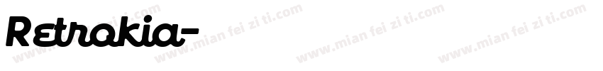 Retrokia字体转换