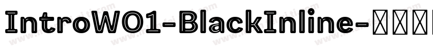 IntroW01-BlackInline字体转换
