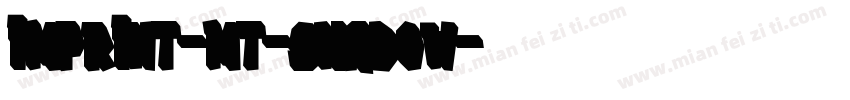Imprint-MT-Shadow字体转换