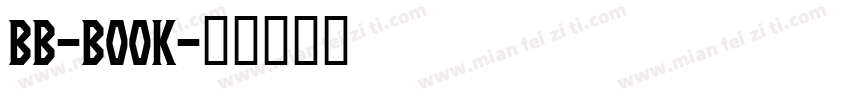 Bb-Book字体转换