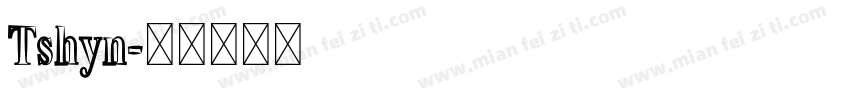 Tshyn字体转换