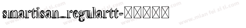 smartisan_regulartt字体转换