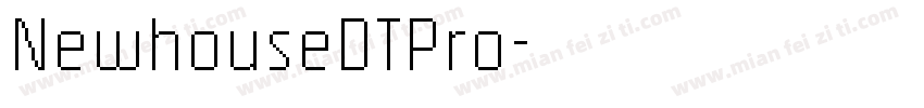 NewhouseDTPro字体转换