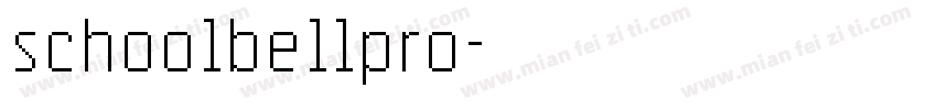 schoo1be11pro字体转换