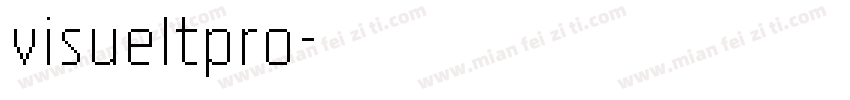 visueltpro字体转换
