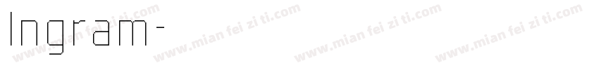 Ingram字体转换