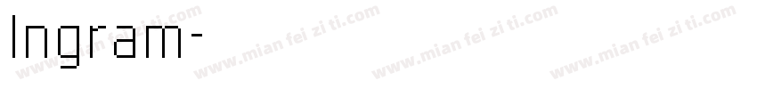 Ingram字体转换