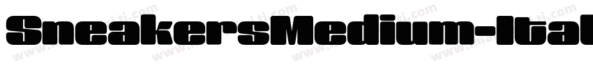 SneakersMedium-Itali字体转换