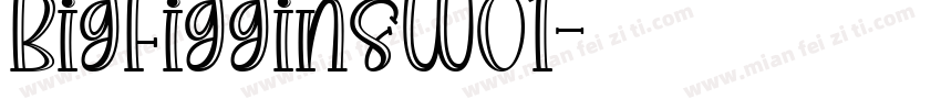 BigFigginsW01字体转换