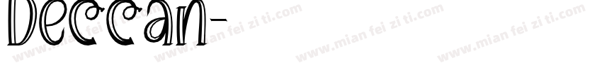 Deccan字体转换