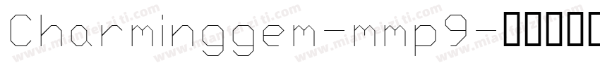 Charminggem-mmp9字体转换
