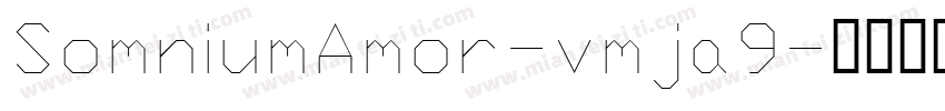 SomniumAmor-vmja9字体转换