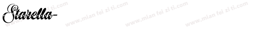 Starella字体转换