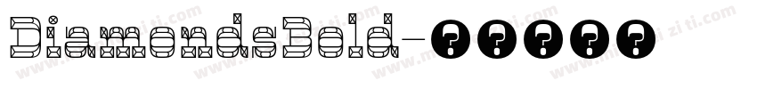 DiamondsBold字体转换