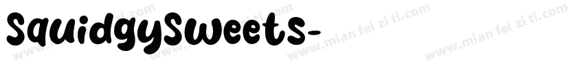 SquidgySweets字体转换