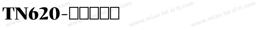 TN620字体转换