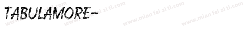 tabulamore字体转换
