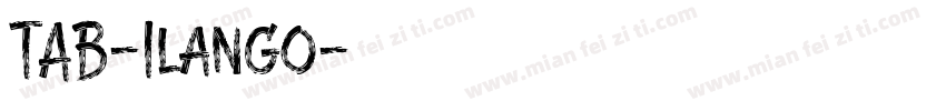 TAB-Ilango字体转换