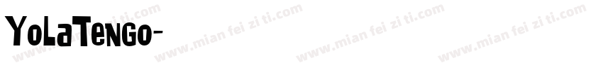 YoLaTengo字体转换