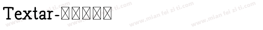 Textar字体转换