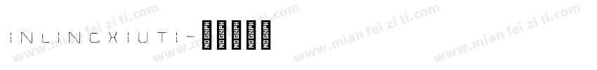 inlingxiuti字体转换