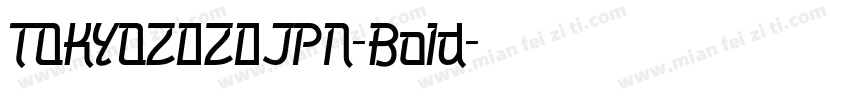 TOKYO2020JPN-Bold字体转换