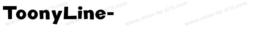 ToonyLine字体转换