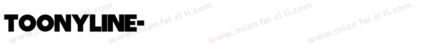 ToonyLine字体转换