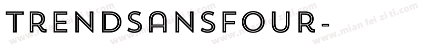 TrendSansFour字体转换