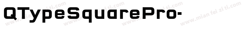 QTypeSquarePro字体转换