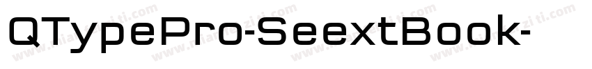 QTypePro-SeextBook字体转换