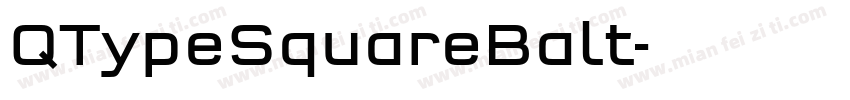 QTypeSquareBalt字体转换