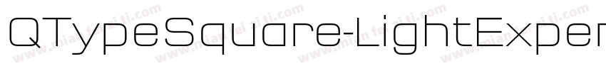 QTypeSquare-LightExpert字体转换