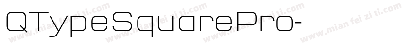 QTypeSquarePro字体转换