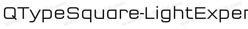 QTypeSquare-LightExpert字体转换