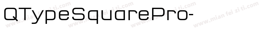 QTypeSquarePro字体转换