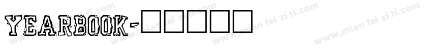 YearBook字体转换